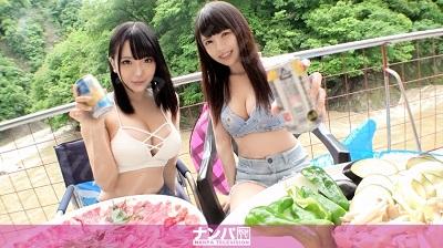 200GANA-2323 ナンパTV マジ軟派、初撮。 1509 大雨で濁流の流れるキャンプ場に佇む女子2人組をナンパ!宿に連れ込み水着姿でじゃれ合えば...-福利岛