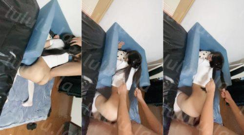 火爆91大神『富二代Ee哥』会所专享-极品蜜桃臀萝莉女友双马尾 蒙眼无套虐操 叫床好听-福利岛