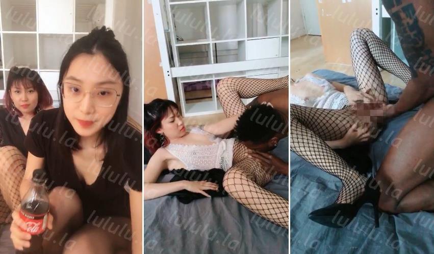 推特网红刘玥携闺蜜小鱼在某直播平台给黑人猛男吹箫啪啪无套内射闺蜜样子真淫骚干完还thanks-聚合福利