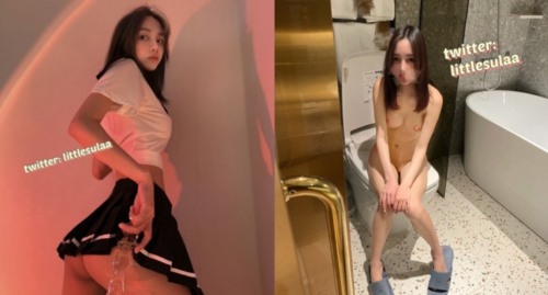 53026-蜂腰翘卝臀极品身材反差小嫩妹Onlyfans推卝特网红(littLЕSula)无套啪啪很有撸点-福利岛