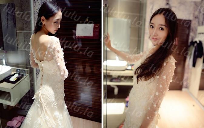 美乳模特网红《月暖如梵音》新婚之夜穿着婚纱被调教视频和照片-聚合福利