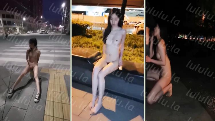 高颜值美女 外表清纯内心骚得很,全裸露出街道马路 路人觊觎有色心没色胆,路边吃鸡巴打炮 真尼玛刺激啊!-聚合福利