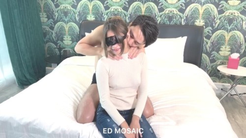 55919-ED Mosaic 素卝人女孩看到我推卝特想尝试❤️男友以外的男人-福利岛