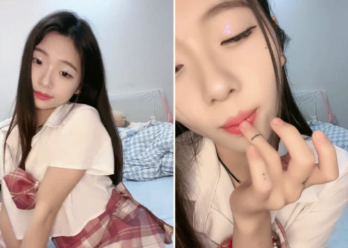 57032-纯欲系极品美少女!甜美又淫卝骚!JK装舔卝着手指喊爸爸,开档白丝卝袜,假diǎo跳卝蛋双管齐下抽卝插-福利岛