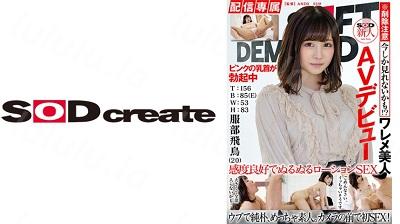 107HISN-010 【配信専属】SOD新人AVデビュー 服部飛鳥(20)T:156 B:85(E)W:53 H:83-福利岛