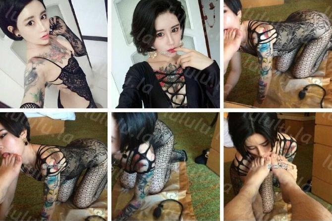 【重磅超级福利】网红纹身美女SM微拍视频 女主颜值很高 SM滴蜡 付微信聊天记录-聚合福利