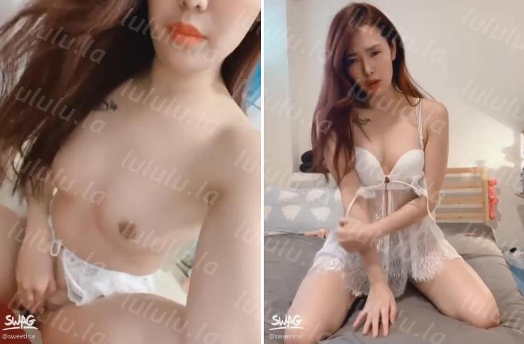台湾SWAG『Sweetlna』长腿巨乳 超性感高颜值 白丝天使 高潮噴尿-聚合福利