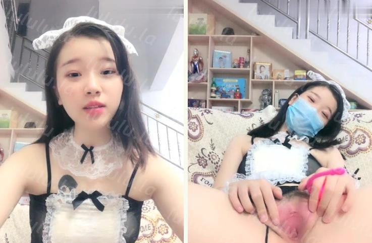 颜值不错萌妹子情趣女仆装道具自慰 沙发上张开双腿跳蛋震动逼逼粉嫩 很是诱惑喜欢不要错过-聚合福利