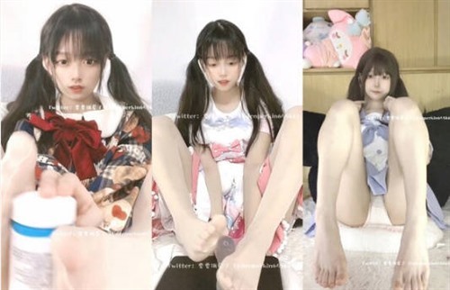 70102-【玉足萝莉风嫩妹】可爱双马尾露脸美女【要要饿晕了】推特福利自慰口交足交性爱小母狗属性拉满-撸先生