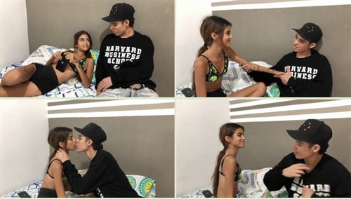 70917-印度小美女✨娇小可爱符文法师白人男友激情亲吻狂啃逼逼大屌吃鸡爽爽爽-福利岛