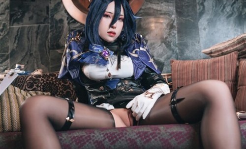 67742-浵卡ToKar爆乳台妹Cos克洛琳德 黑丝蜜穴超清壁纸 影片粘液手足龟头责 蜜穴榨汁玩物肉便器-福利岛