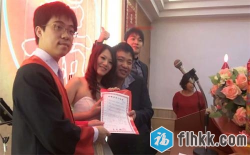 台湾新婚夫妻结婚典礼视频和洞房啪啪啪视频流出新娘长相一般贵在真实-福利好好看