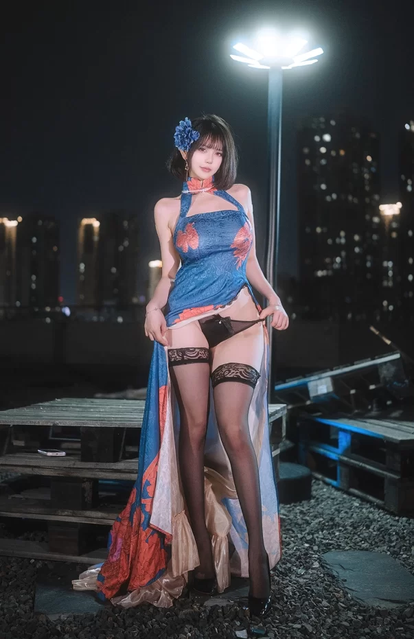 [转载搬运] Tina很妖孽呀 - 碧蓝航线 建武 旗袍 39P-331M [39P+331M][百度盘]-福利岛