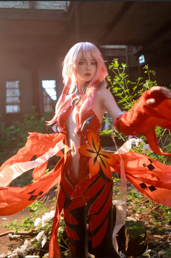 [转载搬运] [COSPLAY/带视频] 桜桃喵- 楪祈 [48P 3V+900M][百度盘]-福利岛