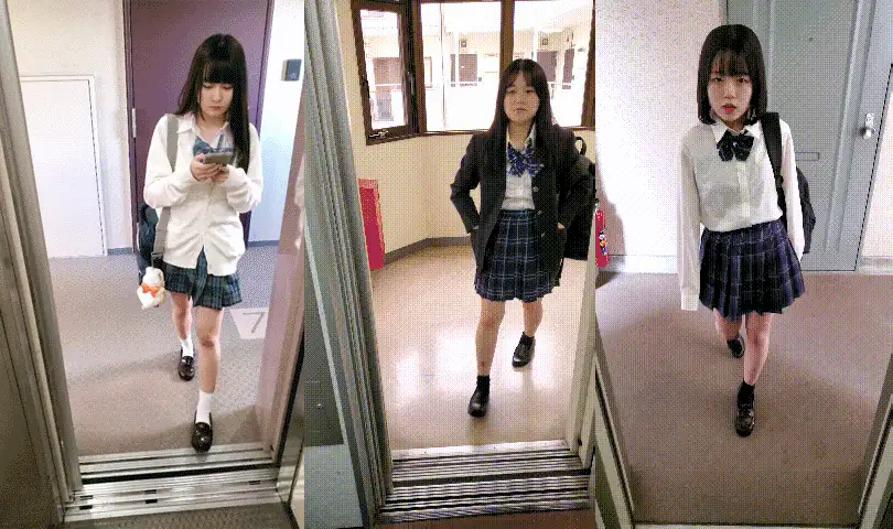 [转载搬运] 绝美学生裙底偷拍Pcolle电梯盗摄原档合集 [23V+30.9G][百度盘]-福利岛