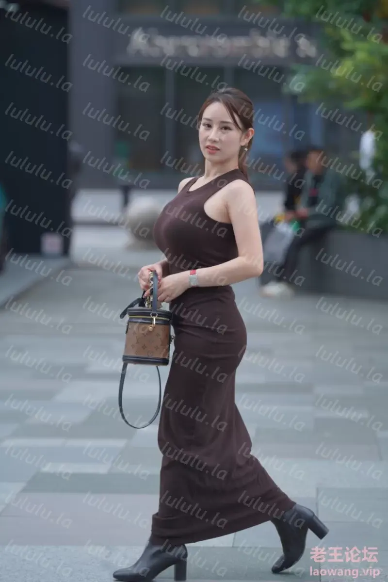 [自行打包] 棕色修身长裙[182P／396MB](纯素) [182p+396m][百度盘]-福利岛