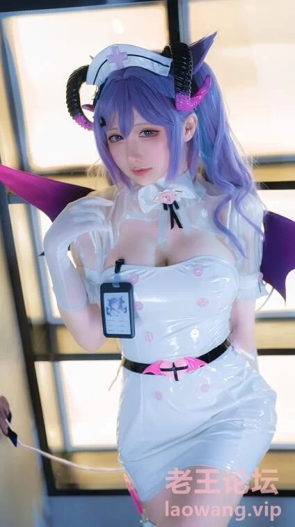 [转载搬运] 【COSPLAY】樱梨梨Eriri -刻晴魅魔护士 [30P+400M][百度盘]-福利岛