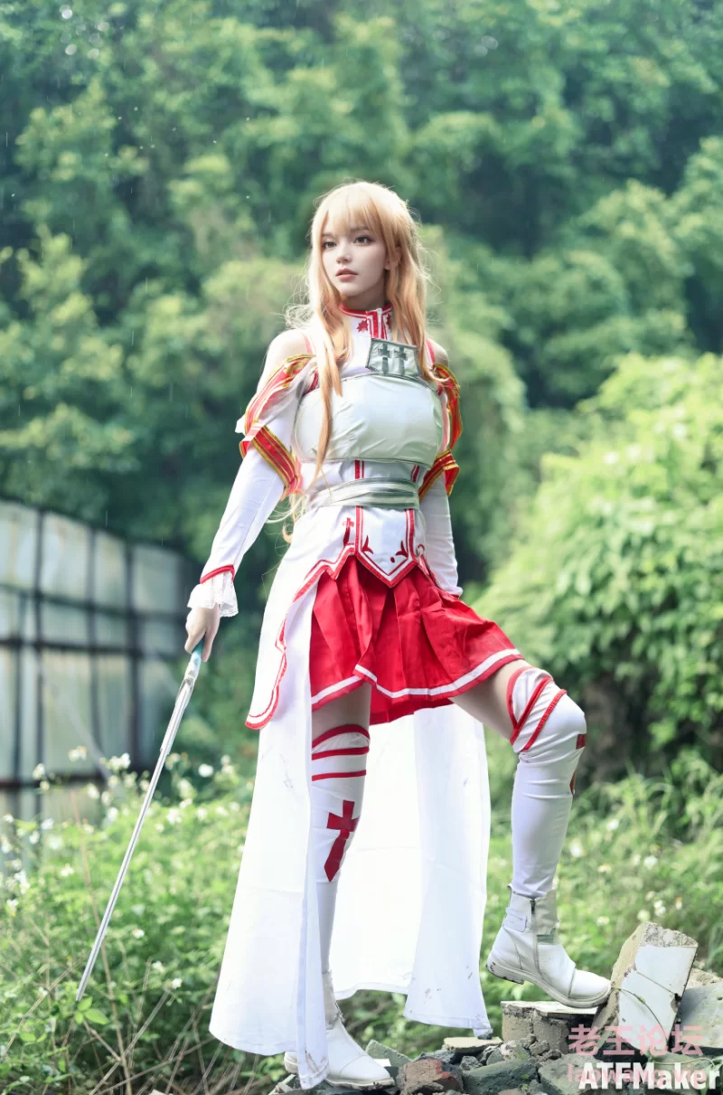 [转载搬运] ATFM - Tsubaki - 亚丝娜战斗服 Yuuki Asuna Battle - Sword Art Online [39p+89M][百度盘]-福利岛