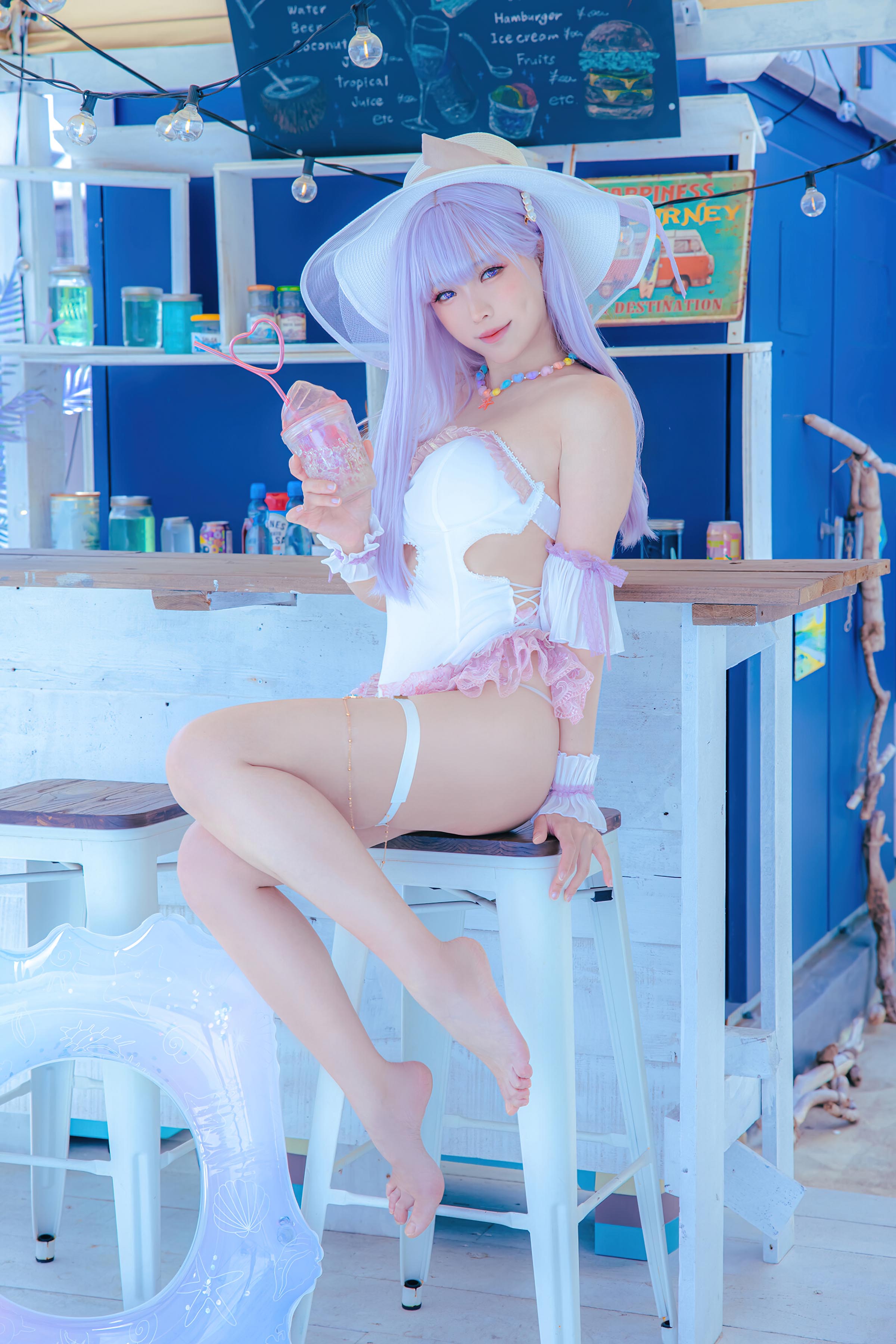 【新】ElyEE子 - Plymouth Swimsuit [28P][219MB百度云]