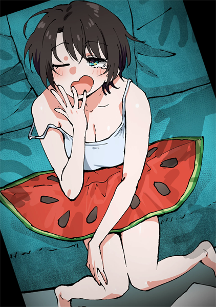 [まー九郎] メス堕ち少女無惨ちゃん (鬼滅の刃)