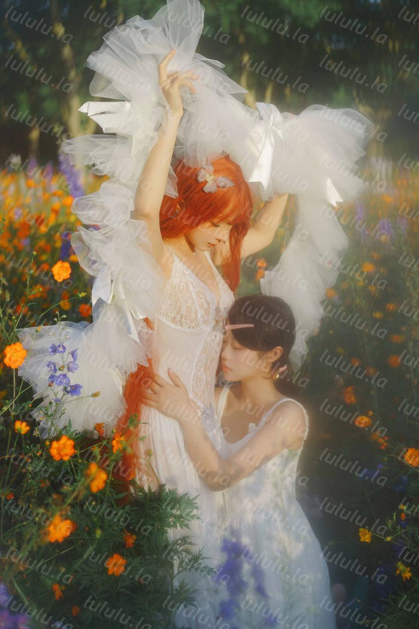 【新】蠢沫沫 - 花丛婚纱 [67P][517MB百度云]