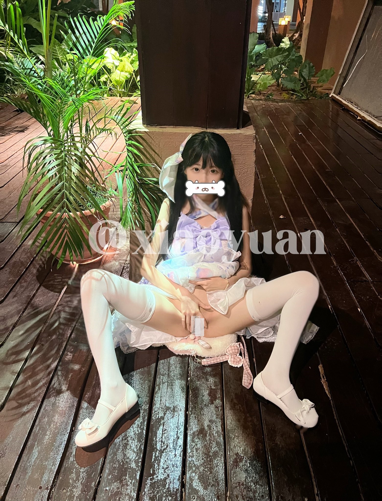問題儿童(圆圆酱) – [含新增] 24分钟 双马尾白虎萝莉订阅 [65P13V-1.54G]