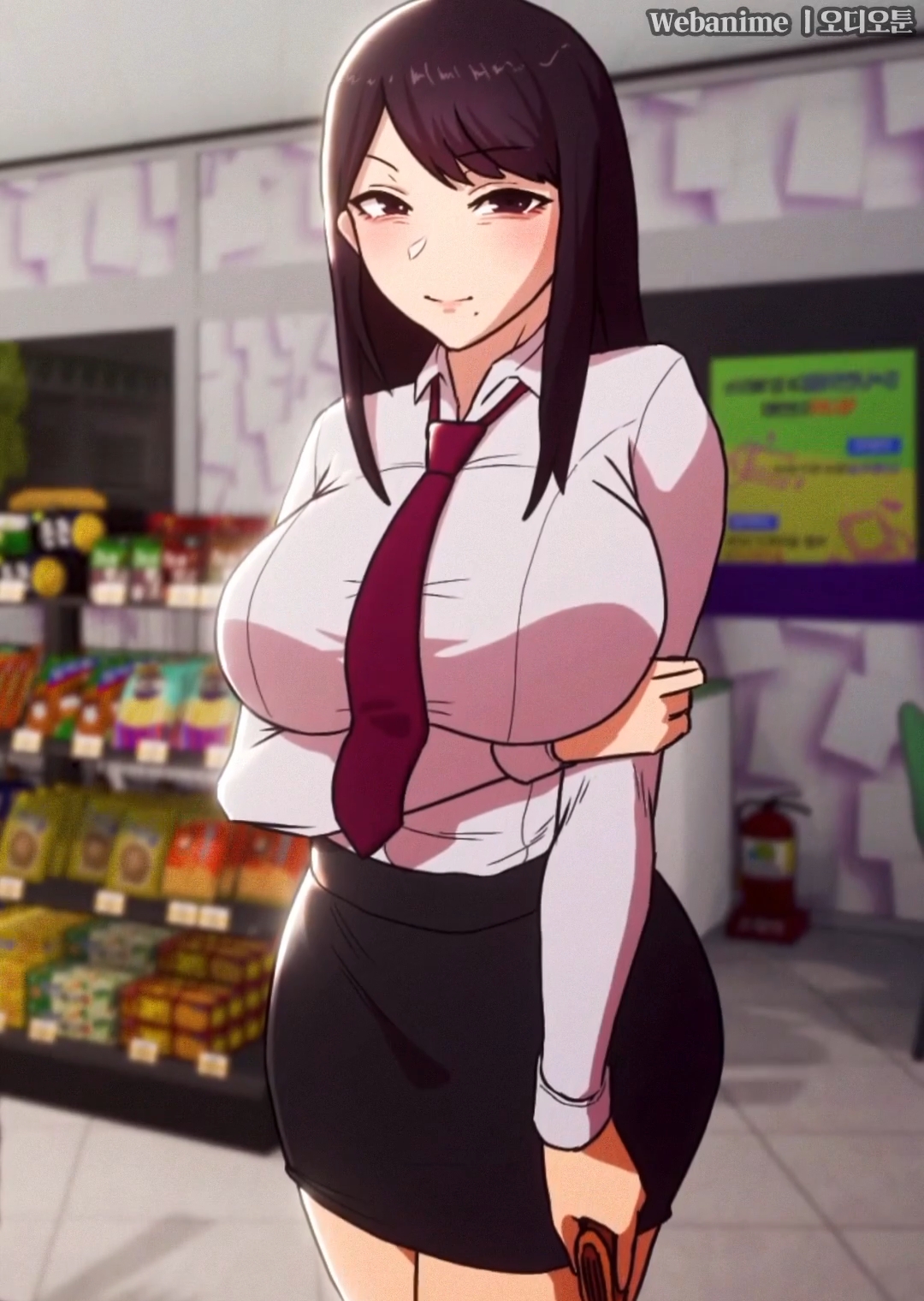 [2D动画] 狂った人妻：コンビニに現れる女 [度盘 1V 152m ]