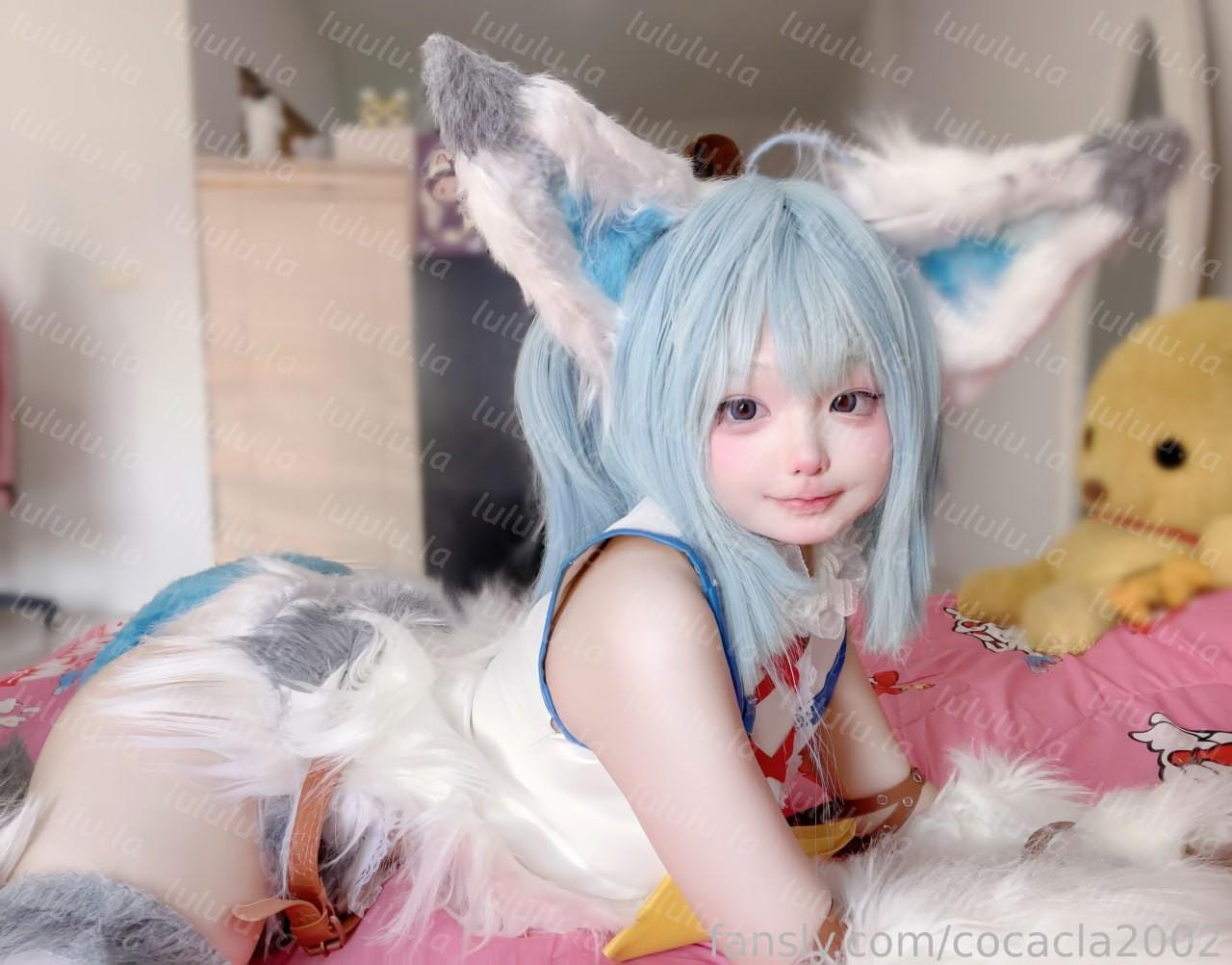 Cocacla2002 – 新作 27分钟 Cos 猫耳刹那回复术士 [34P3V-2.03G]-福利岛