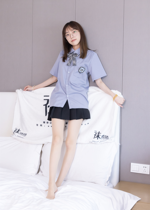 袜啵啵 - 稚予 - JK制服、薄白丝美腿 【163P1V1.5G】