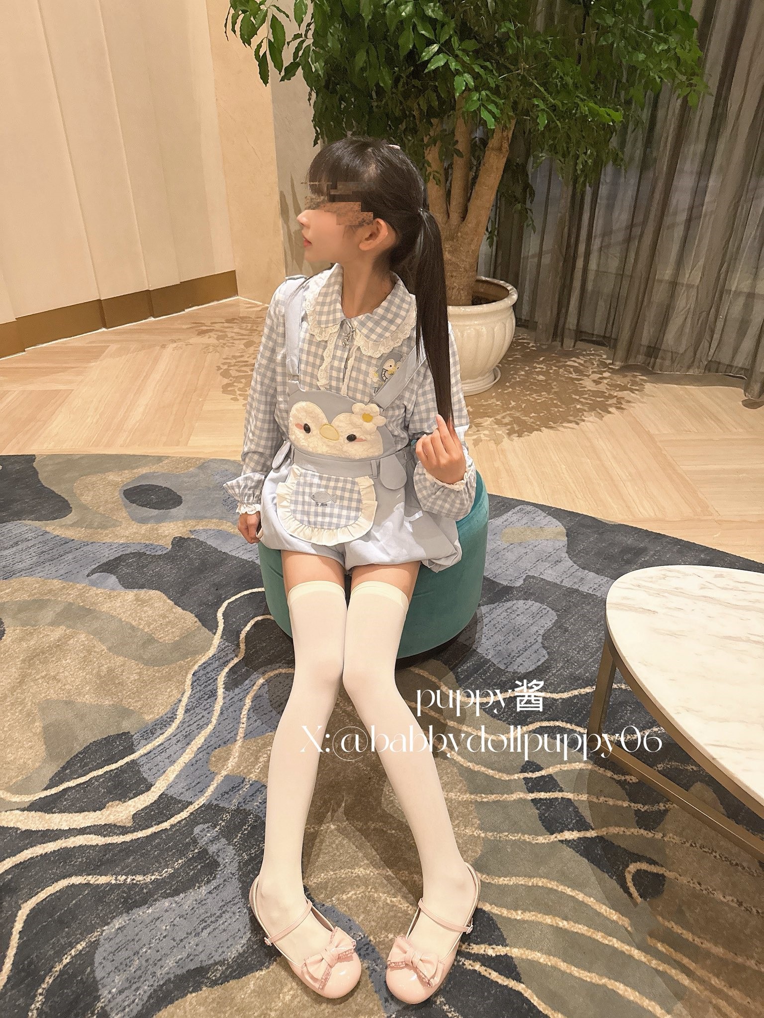 Puppy酱 – 双马尾白虎萝莉露出调教私拍 [74P37V-898MB] [74P-37V+898]