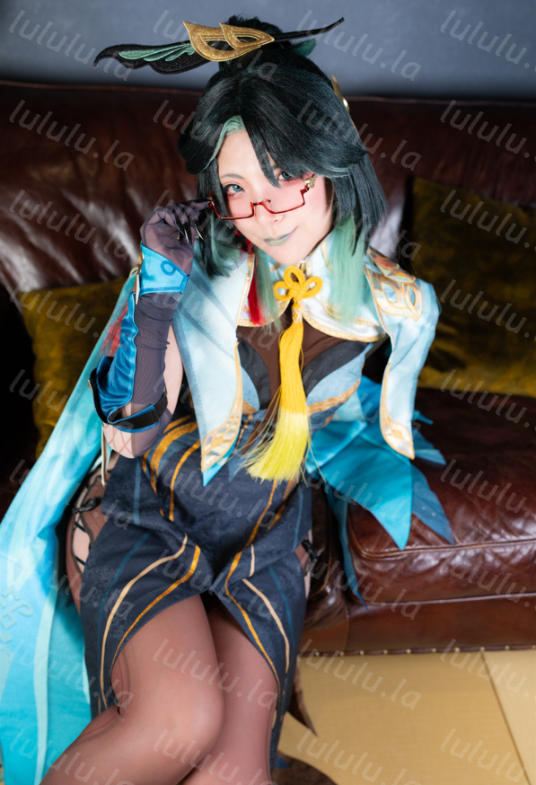 comonun - 申鹤✘闲云Cosplay阿黑颜【286P23V7.39G】