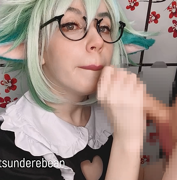【Tsunderebean】cos口交足交