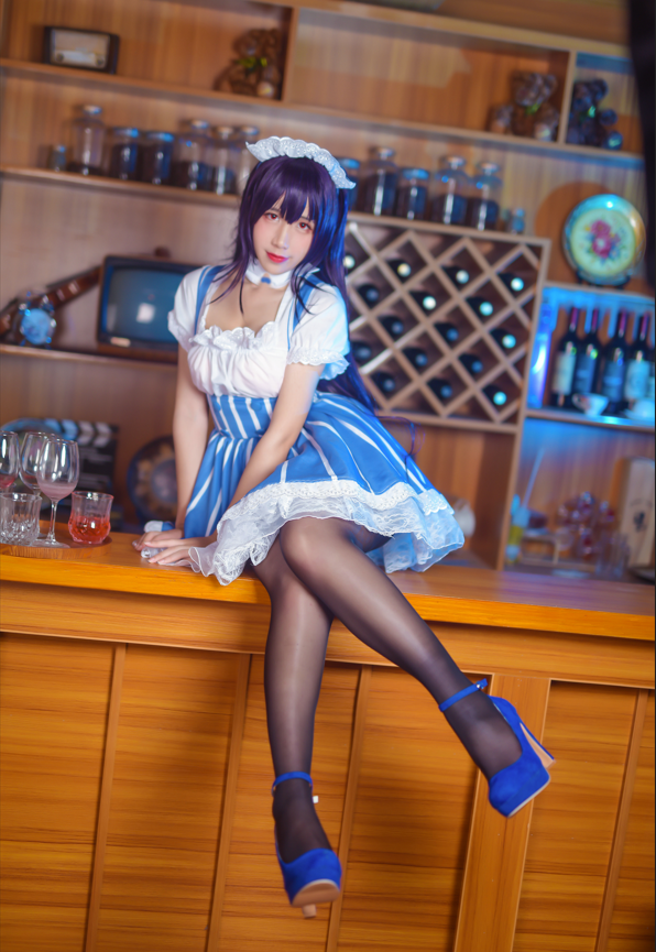 九曲Jean NO.093 Maid Utaha 霞之丘诗羽女仆装 【34P122M】