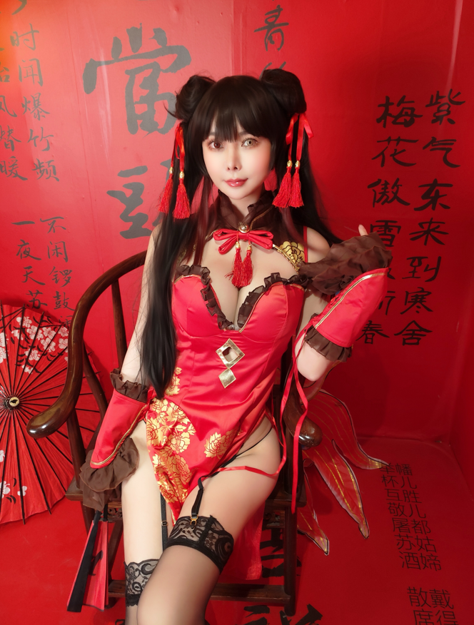 亚马逊鲶鱼 NO.018 时崎狂三 旗袍 【25P1V547M】