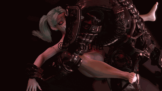 [3D/动态/VAM] VLDstudio：Rebecca Cyberslave 丽贝卡VS重锤 微胖小萝莉 机械巨根爆插水嫩蜜穴 [757M]