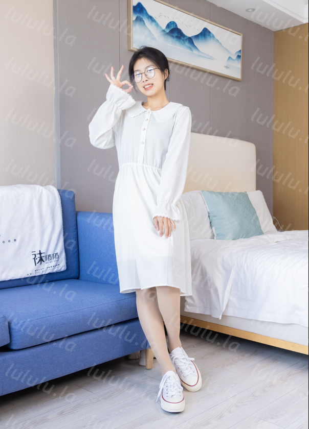 [BoBoSocks袜啵啵] NO.494 奶油 – 帆布鞋、薄肉丝 【160P1V1.7G】-福利岛