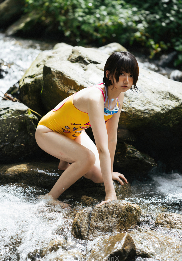 NAGISA魔物喵 – 25年8月1000日元订阅 夏の小川 【72P160M】-福利岛