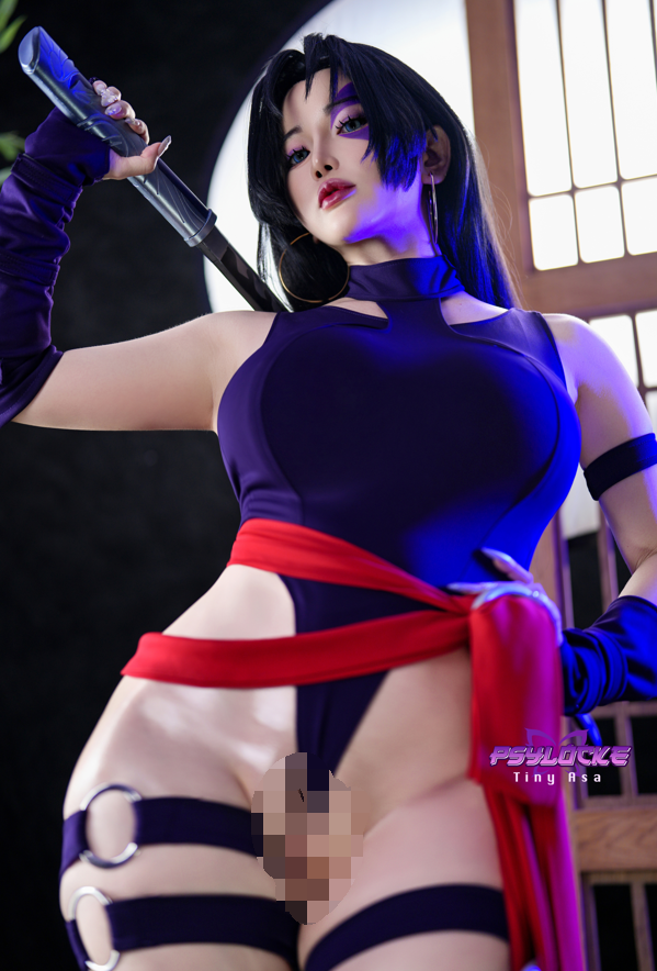 Tiny Asa NO.035 Psylocke 有视频【80P2V3.55G】
