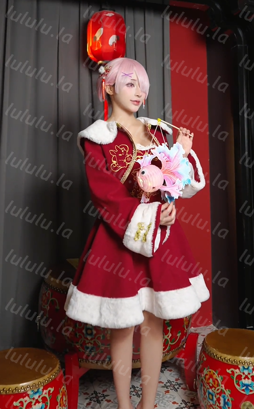 yuumeilyn～拉姆 旗袍Cosplay② 【9V380M】