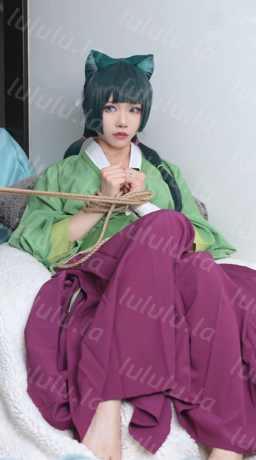 草莓羽衣Cos药师少女的独语 2V 771M百度盘-福利岛