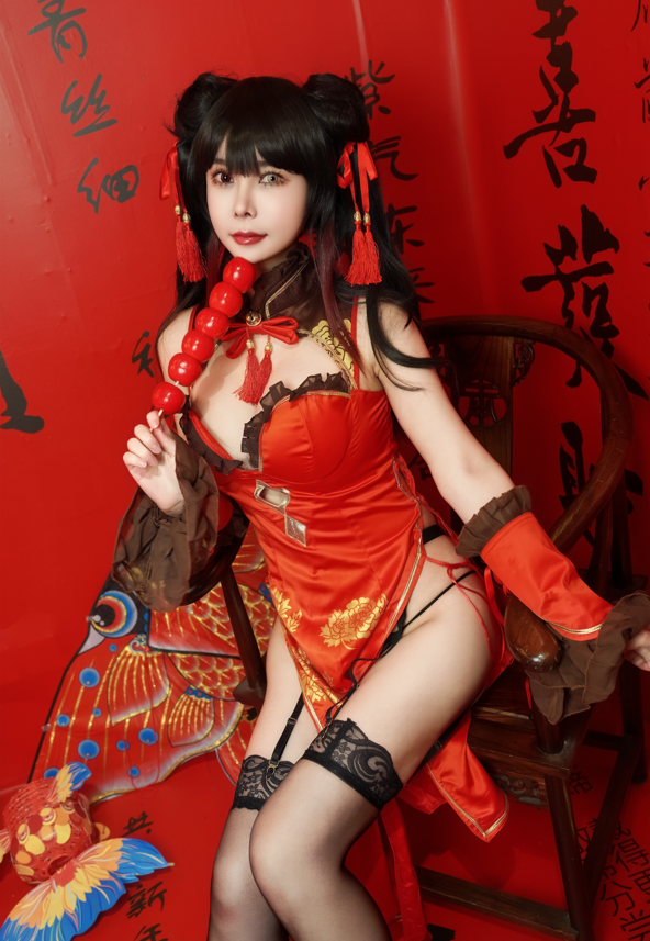 亚马逊鲶鱼 NO.018 时崎狂三 旗袍 【25P1V547M】