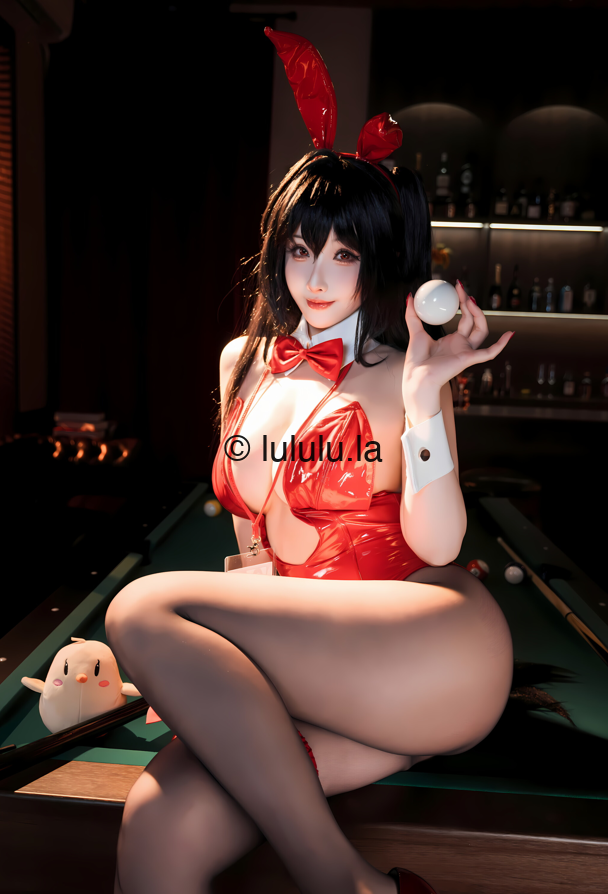 Rioko凉凉子 – 碧蓝航线 大凤 桌球兔女郎 【49P7V462M】-福利岛