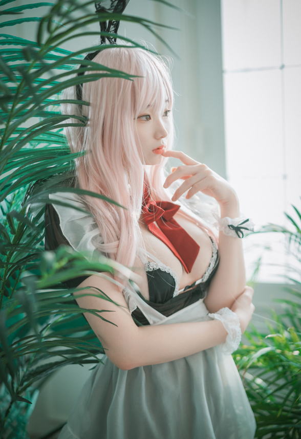 DJAWA Photo Vol.0031 Bambi (밤비) Sheer Bunny Maid 【51P451M】