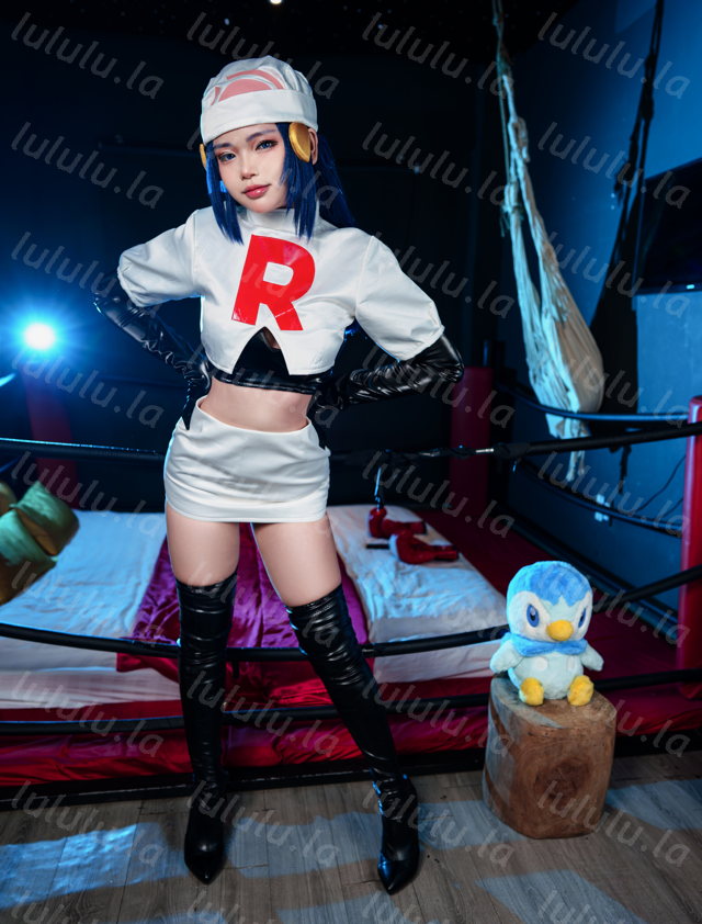 ZinieQ - Dawn Pokemon in Team Rocket costume 【42P20V1.20G】