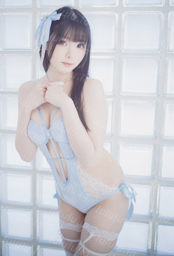 霜月shimo No.133 – Blue Lingerie 【41P509M】-福利岛