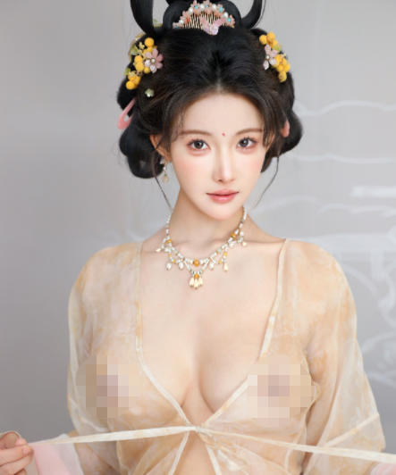 秀人极品女神-梨霜儿-原版无水古风私拍  唐装（112P,2.1G）