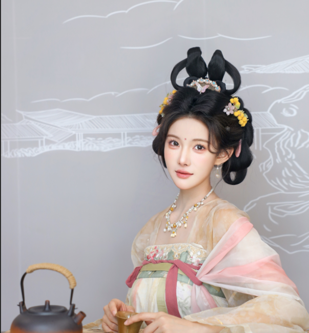 秀人极品女神-梨霜儿-原版无水古风私拍 唐装（112P,2.1G）-福利岛