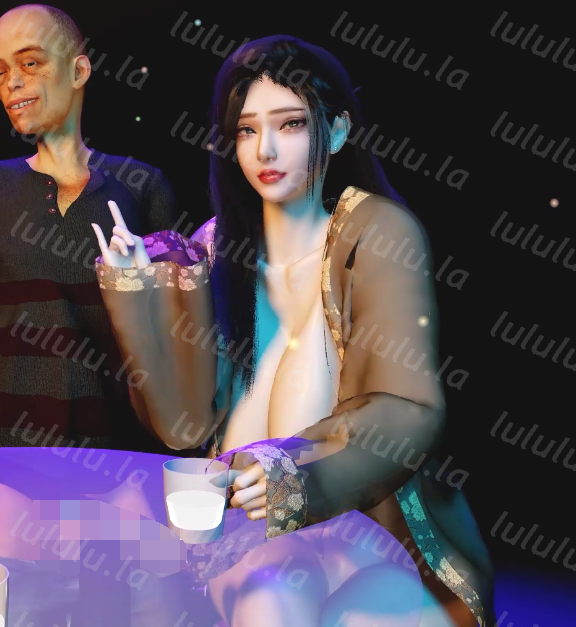 [3D/动态/VAM]牛头人爱好者：白富美母猪受难记-酒吧NTR[1.7G]-福利岛