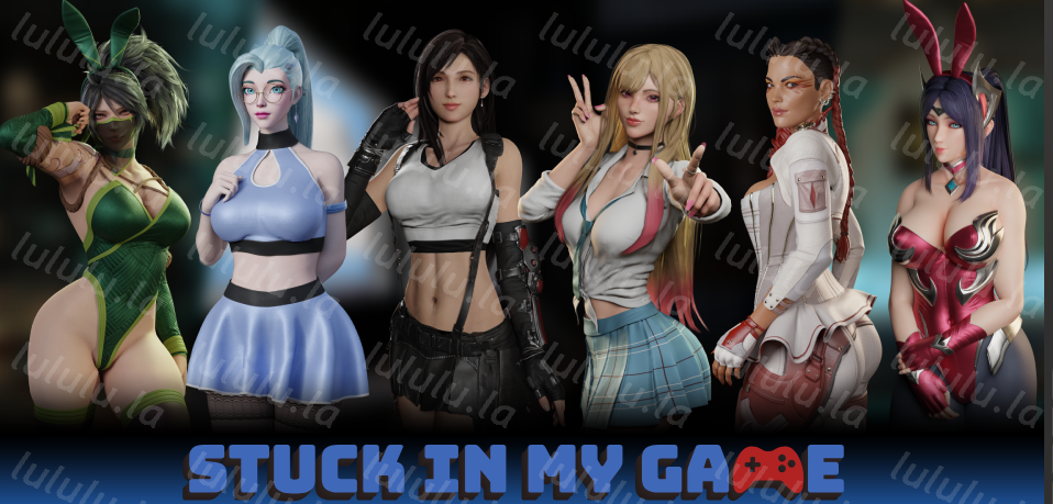 [亚洲风SLG/汉化] 困在我的游戏里 Stuck In My Game V0.2.0 [275M]-福利岛