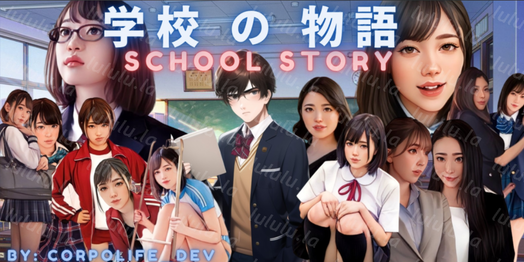 [亚洲风HTML/真人] 学校の物语 Gakko No Monogatari V0.17 浏览器转中文 [11.8G]-福利岛